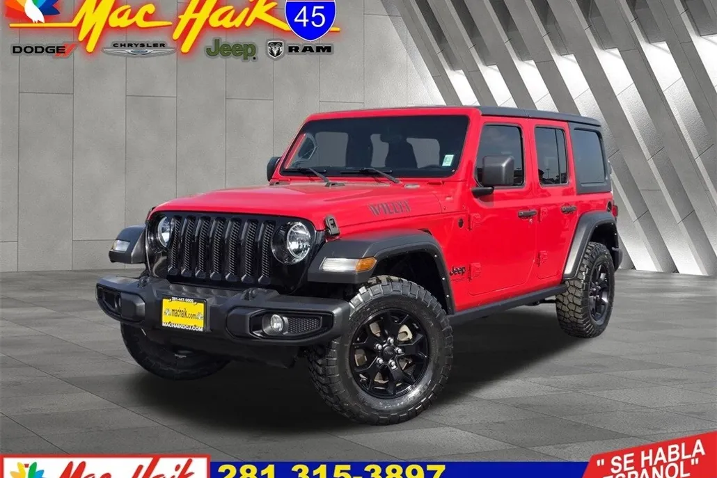 2021 Jeep Wrangler Unlimited Willys photo 1
