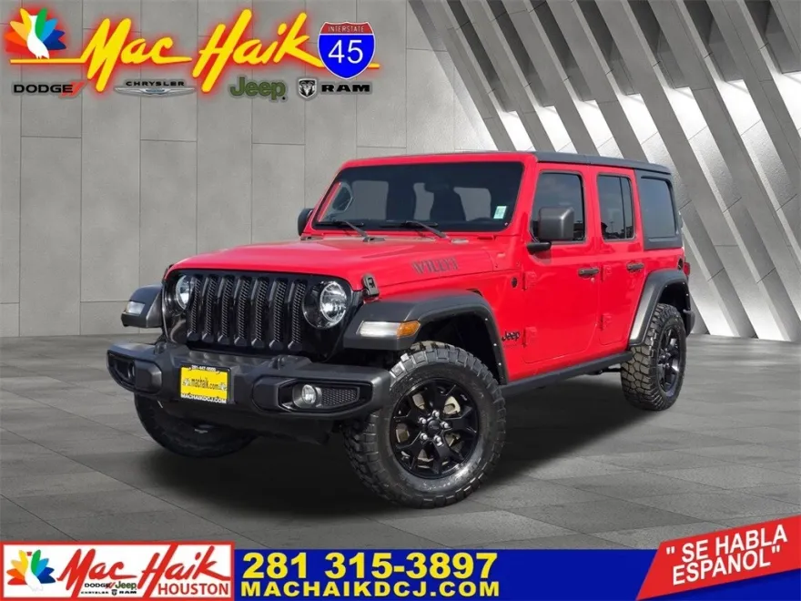 2021 Jeep Wrangler Unlimited Willys photo 1