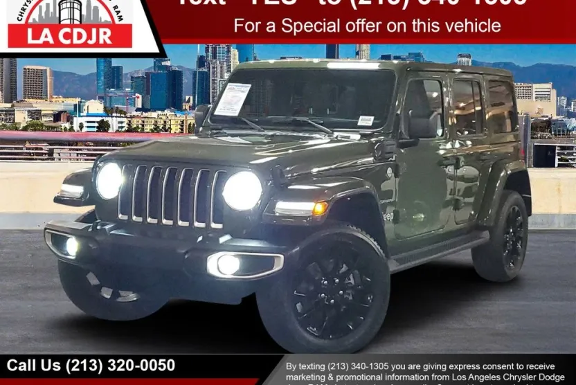 2021 Jeep Wrangler Unlimited Sahara 4xe photo 1