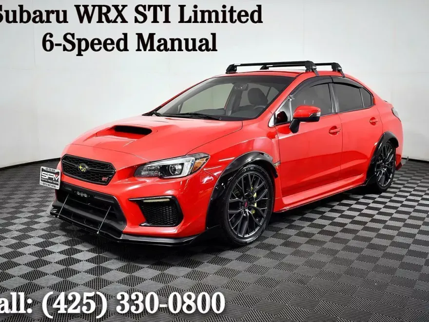 2018 Subaru WRX STI Limited photo 1