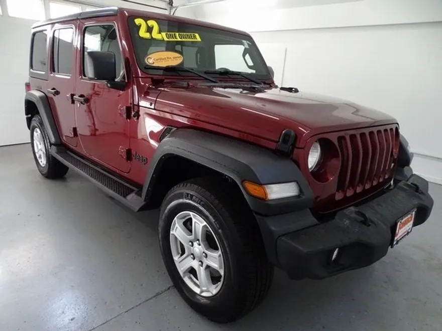 2022 Jeep Wrangler Unlimited Sport S photo 1