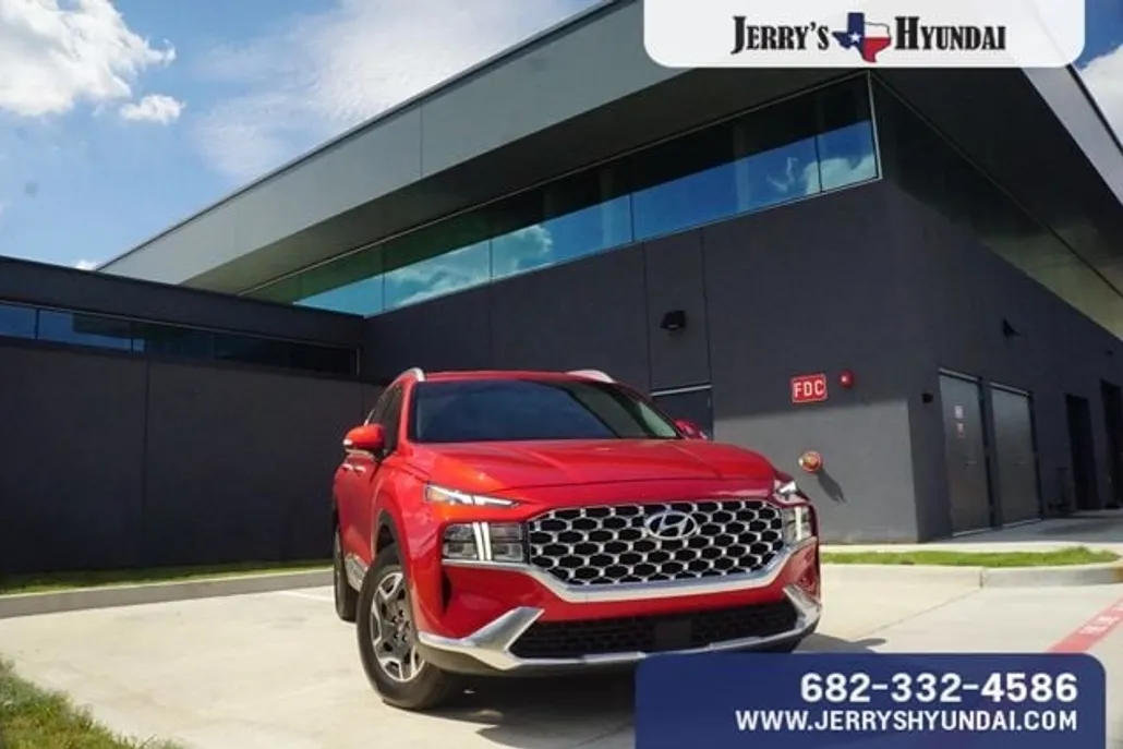 2023 Hyundai Santa Fe Blue photo 1