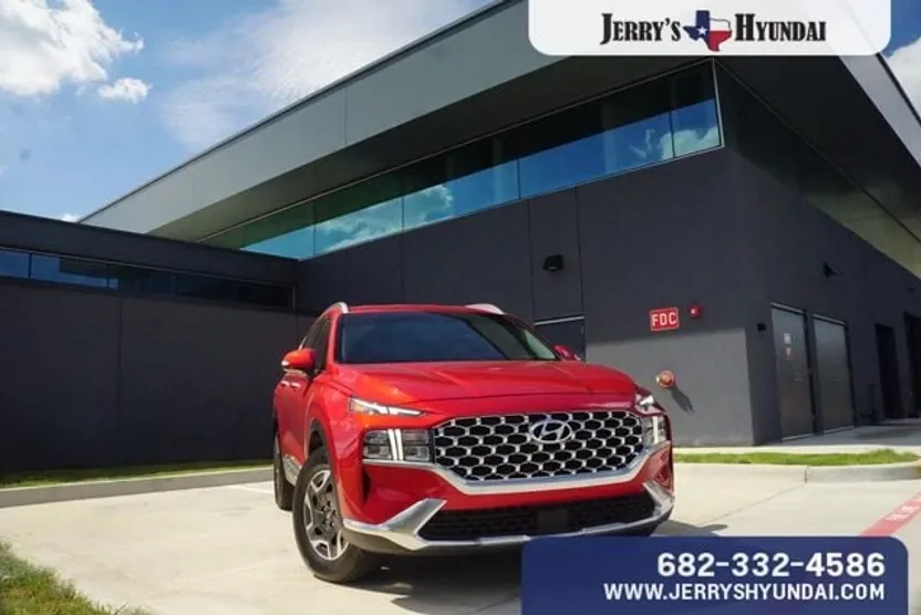 2023 Hyundai Santa Fe Blue photo 1