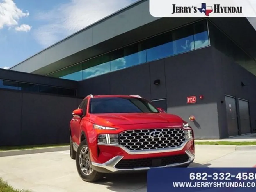 2023 Hyundai Santa Fe Blue photo 1