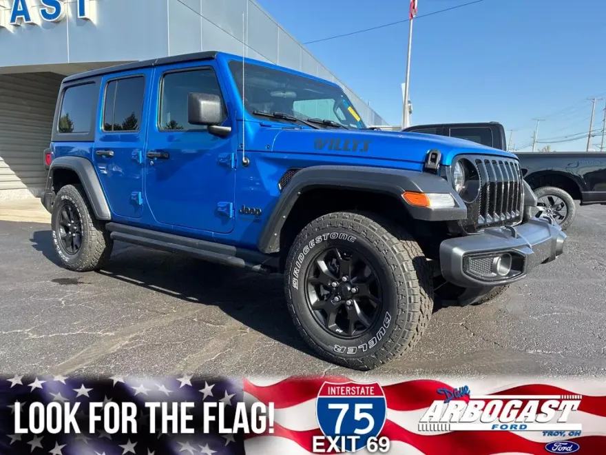 2021 Jeep Wrangler Unlimited Willys photo 1