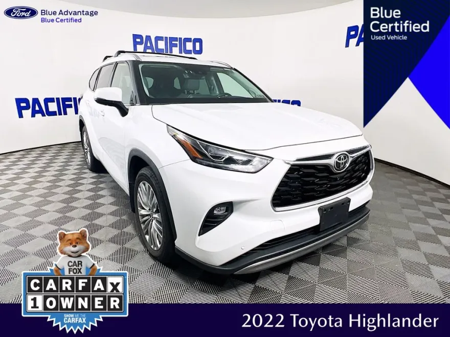 2022 Toyota Highlander Platinum photo 1