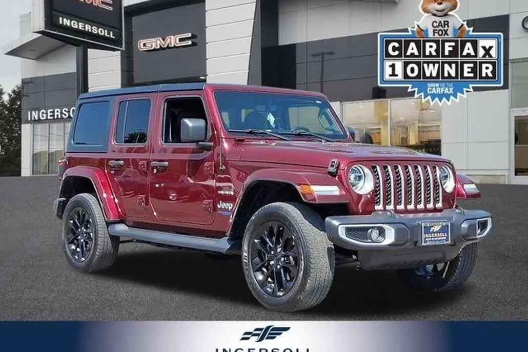 2021 Jeep Wrangler 4xe Unlimited Sahara photo 1