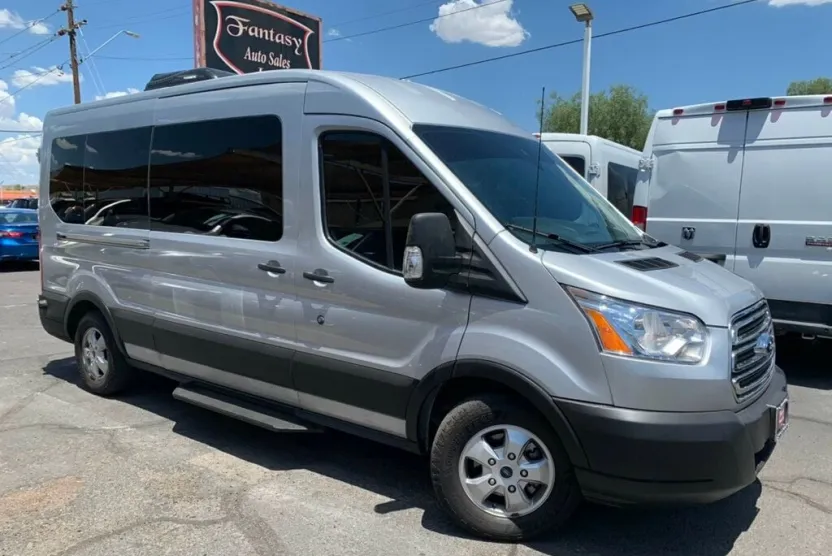 2019 Ford Transit Passenger XLT Van photo 1