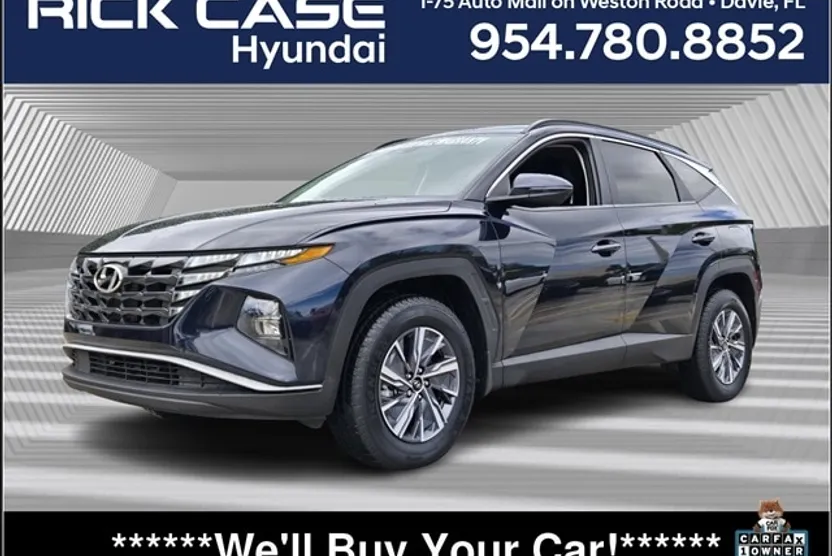 2022 Hyundai Tucson Hybrid Blue photo 1