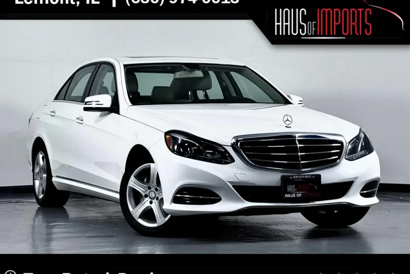 2014 Mercedes Benz E 4MATIC Sedan photo 1