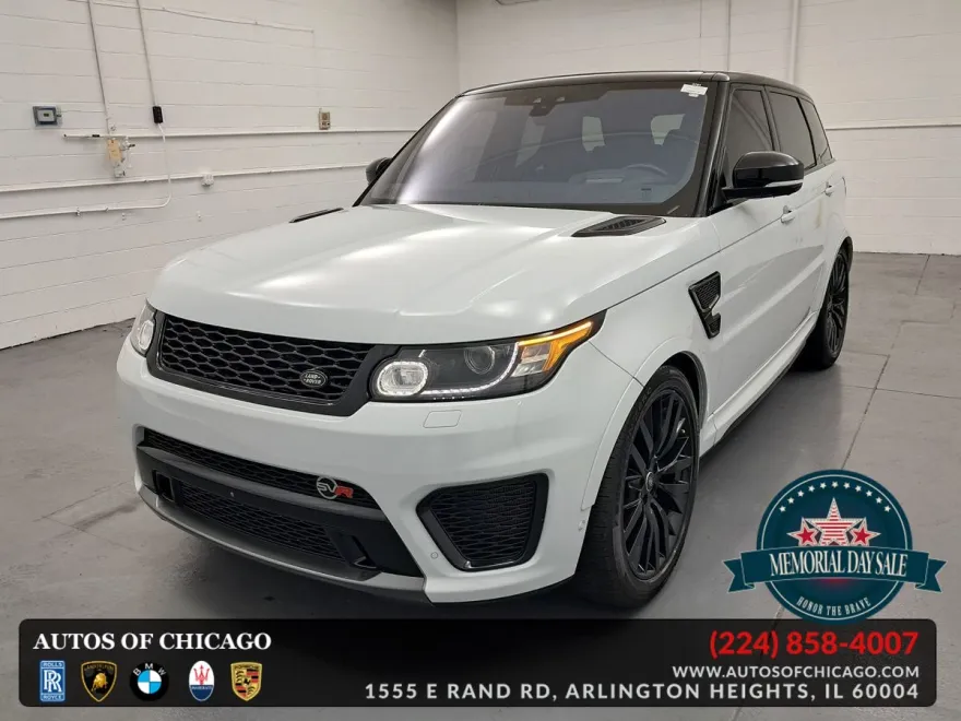 2017 Land Rover Range Rover Sport SVR photo 1