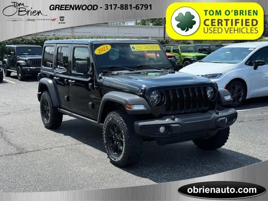2021 Jeep Wrangler Unlimited Willys photo 1