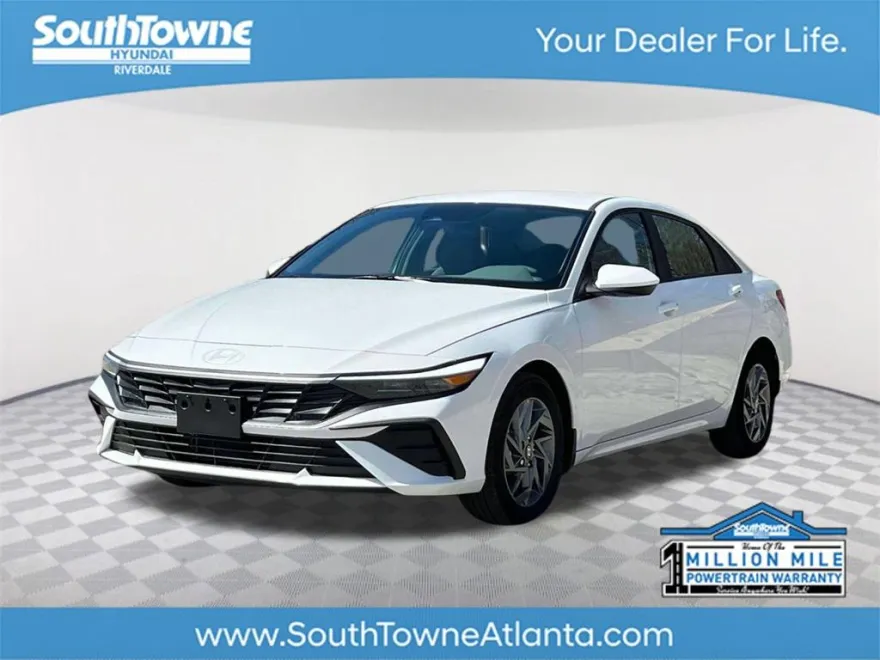 2025 Hyundai Elantra Hybrid Blue photo 1