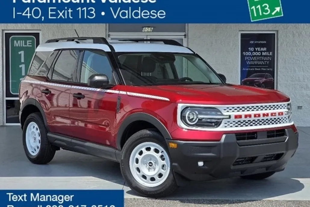 2025 Ford Bronco Sport Heritage photo 1