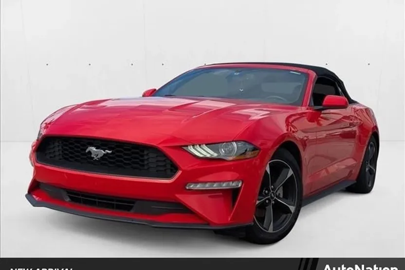 2018 Ford Mustang EcoBoost Convertible photo 1