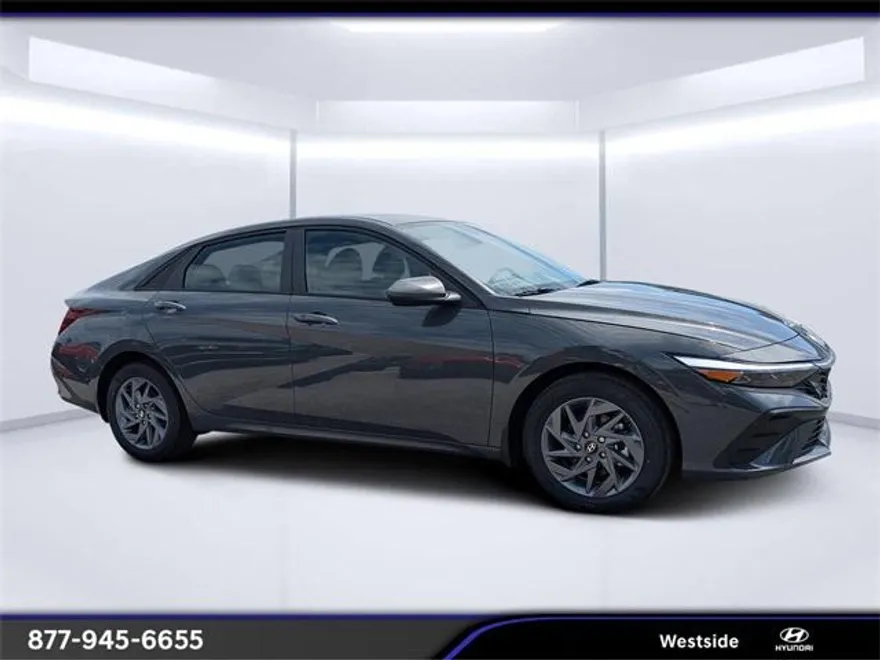 2025 Hyundai Elantra Hybrid Blue photo 1