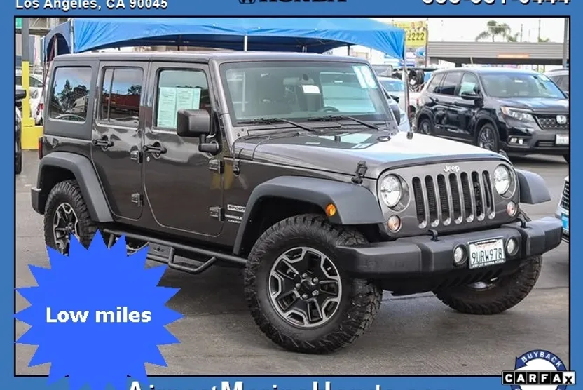 2018 Jeep Wrangler Unlimited Sport photo 1