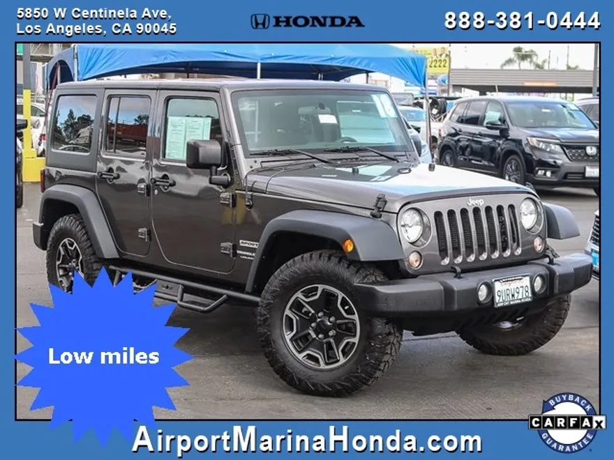 2018 Jeep Wrangler Unlimited Sport photo 1