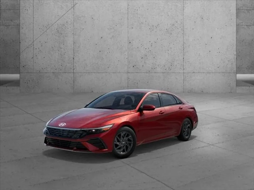 2025 Hyundai Elantra Hybrid Blue photo 1