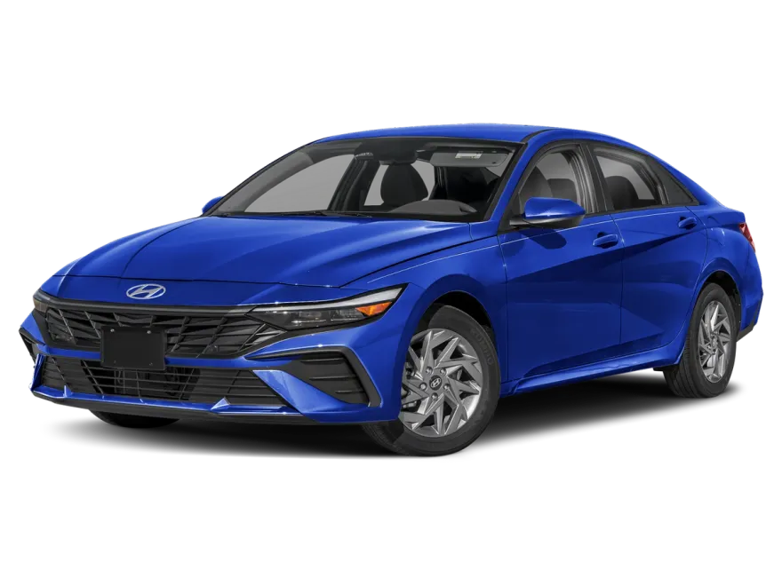2025 Hyundai Elantra Hybrid Blue photo 1