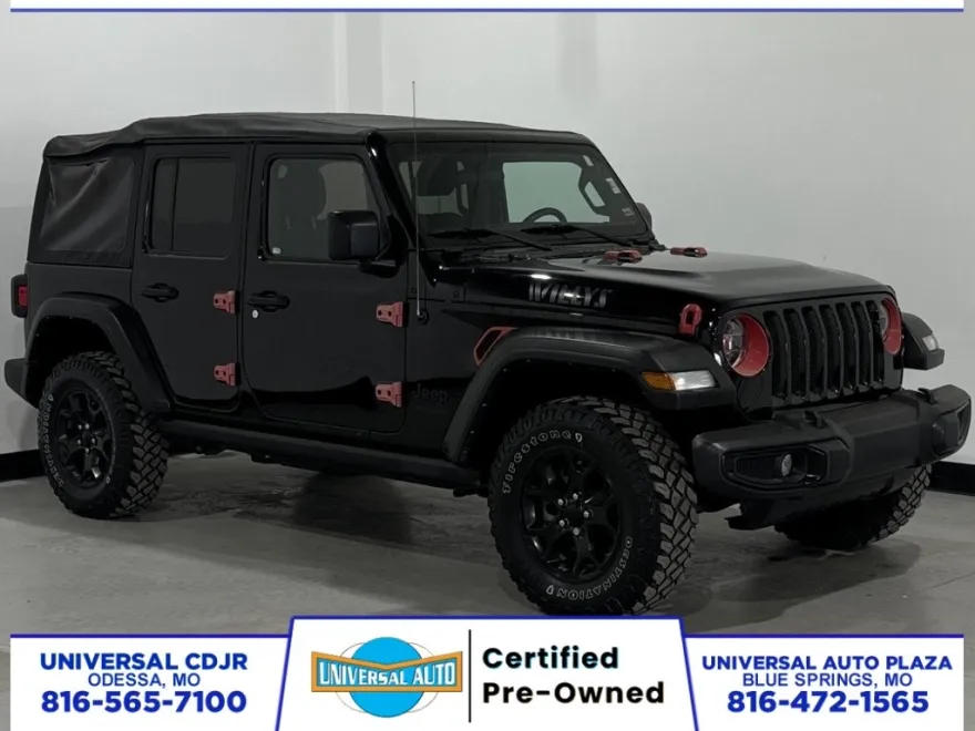 2022 Jeep Wrangler Unlimited Willys photo 1