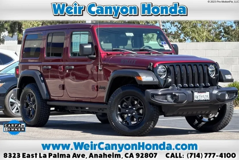 2021 Jeep Wrangler Unlimited Willys photo 1