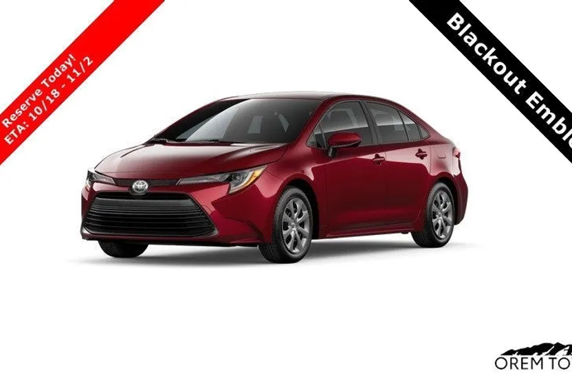 2026 Toyota Corolla LE photo 1