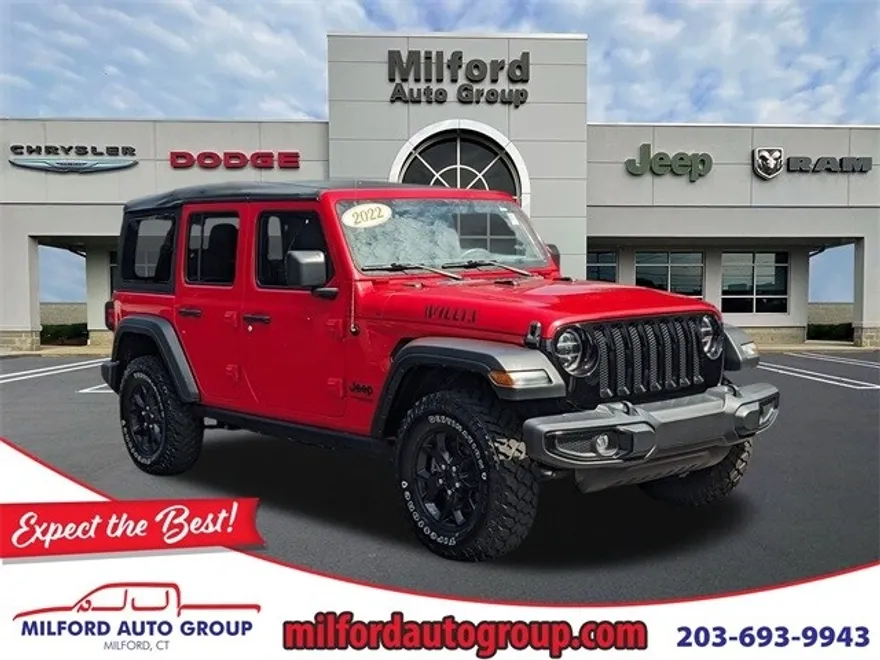 2022 Jeep Wrangler Unlimited Willys photo 1