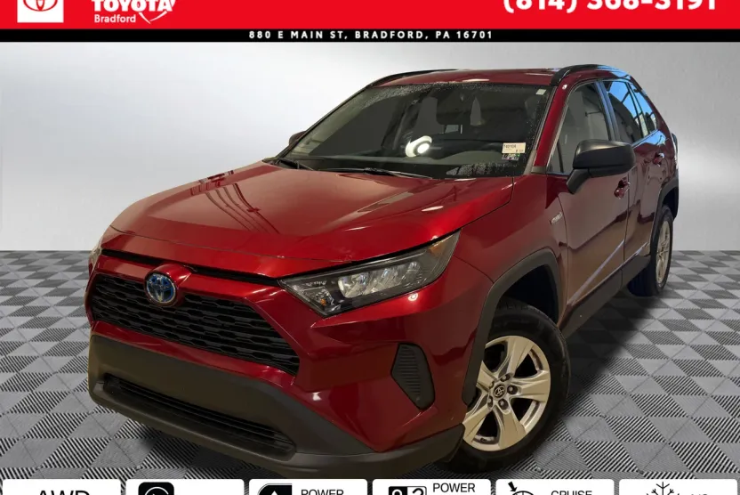 2021 Toyota RAV4 Hybrid LE photo 1
