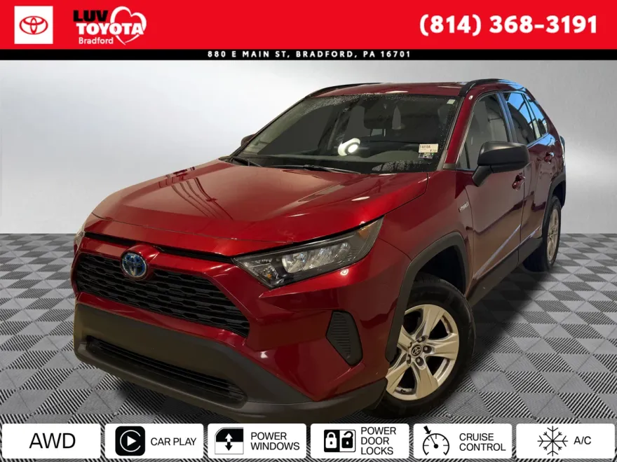 2021 Toyota RAV4 Hybrid LE photo 1