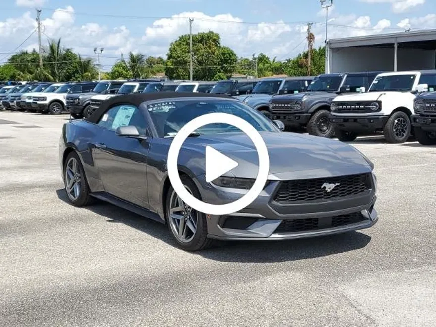 2025 Ford Mustang EcoBoost Premium Convertible photo 1
