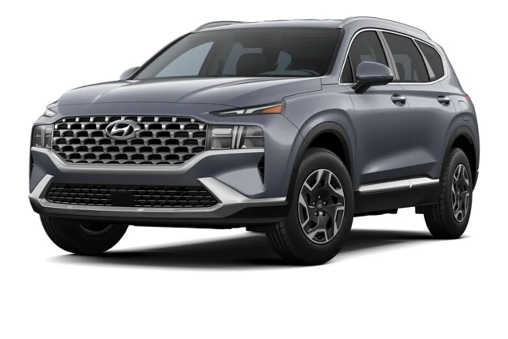 2022 Hyundai Santa Fe Blue photo 1