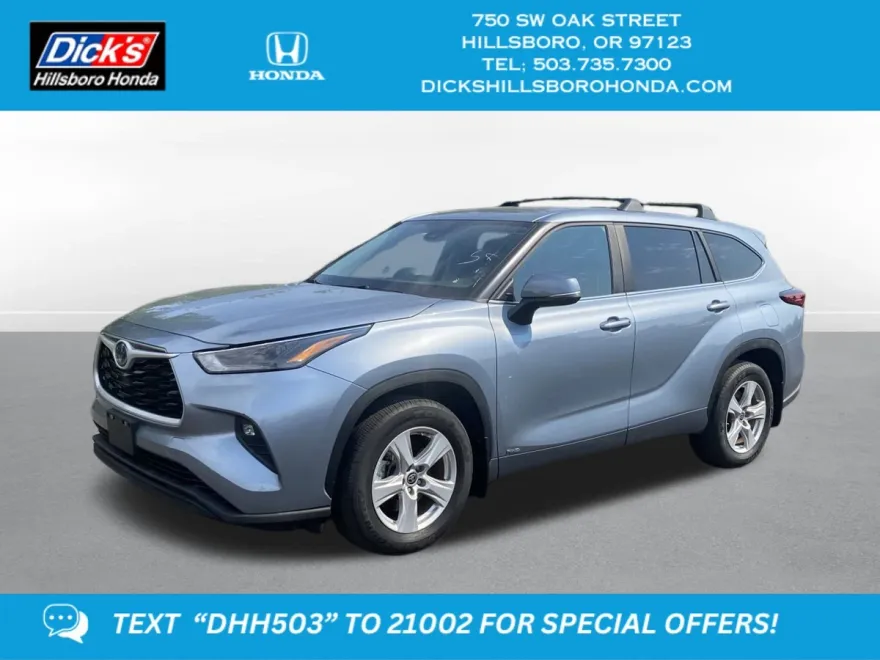 2023 Toyota Highlander Hybrid LE photo 1