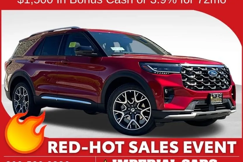 2025 Ford Explorer Platinum photo 1
