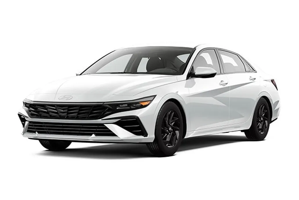 2025 Hyundai Elantra Hybrid Blue photo 1