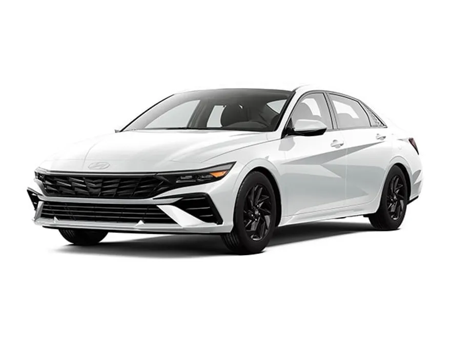 2025 Hyundai Elantra Hybrid Blue photo 1