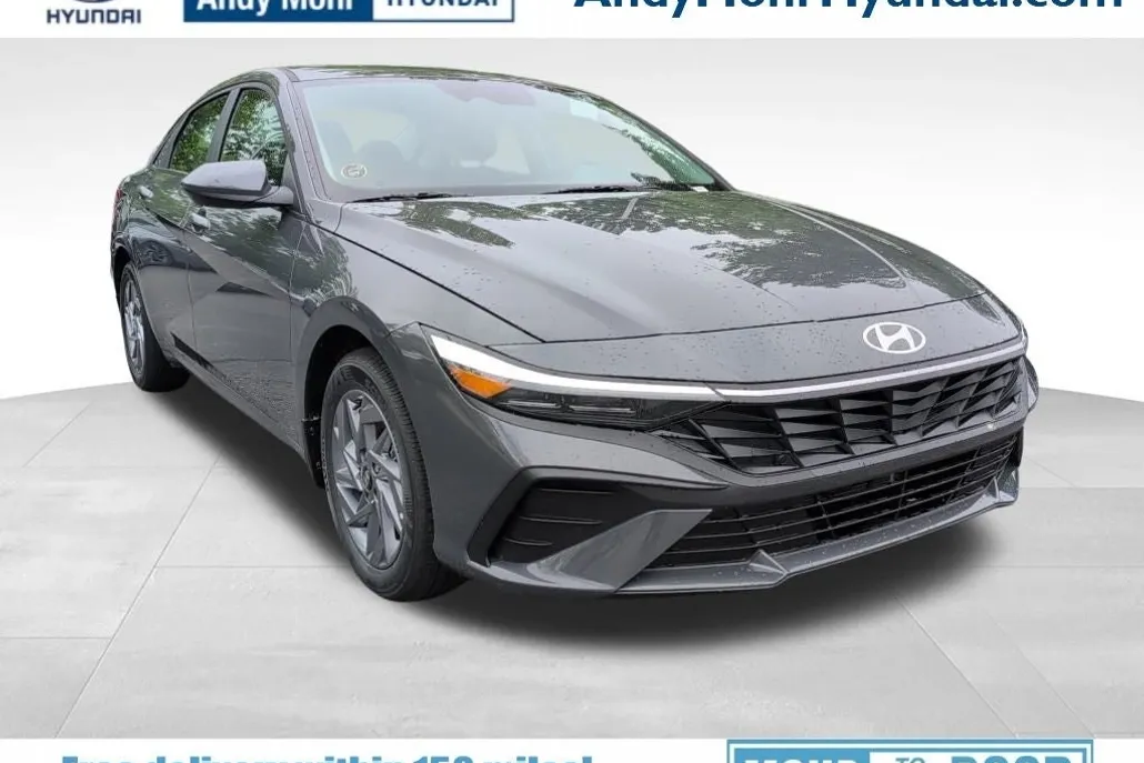 2025 Hyundai Elantra Hybrid Blue photo 1