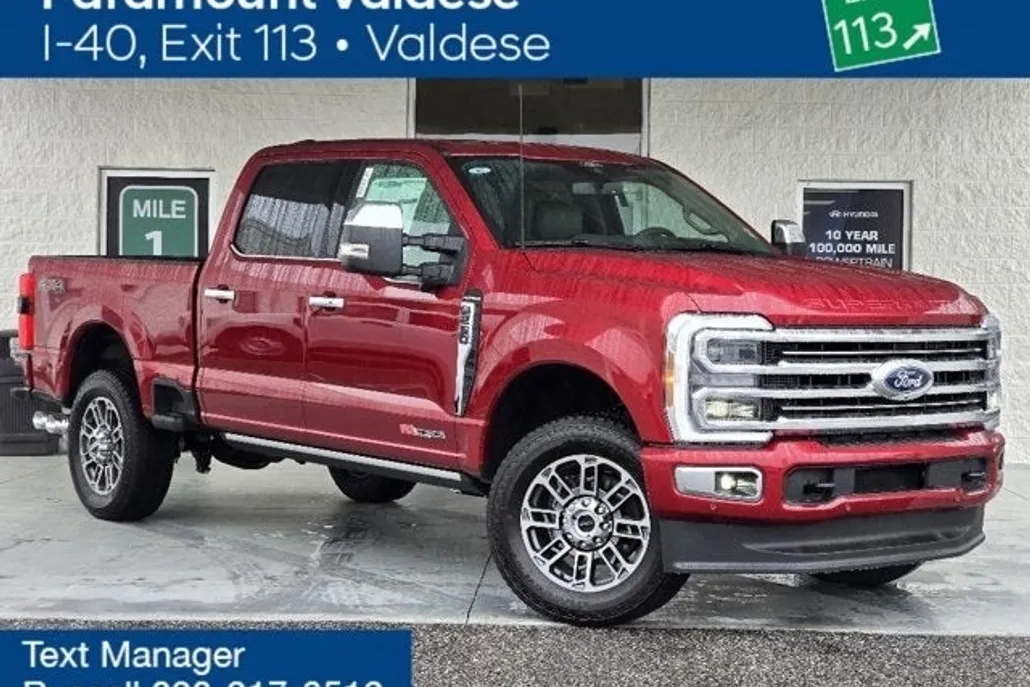 2025 Ford F-250 Platinum photo 1