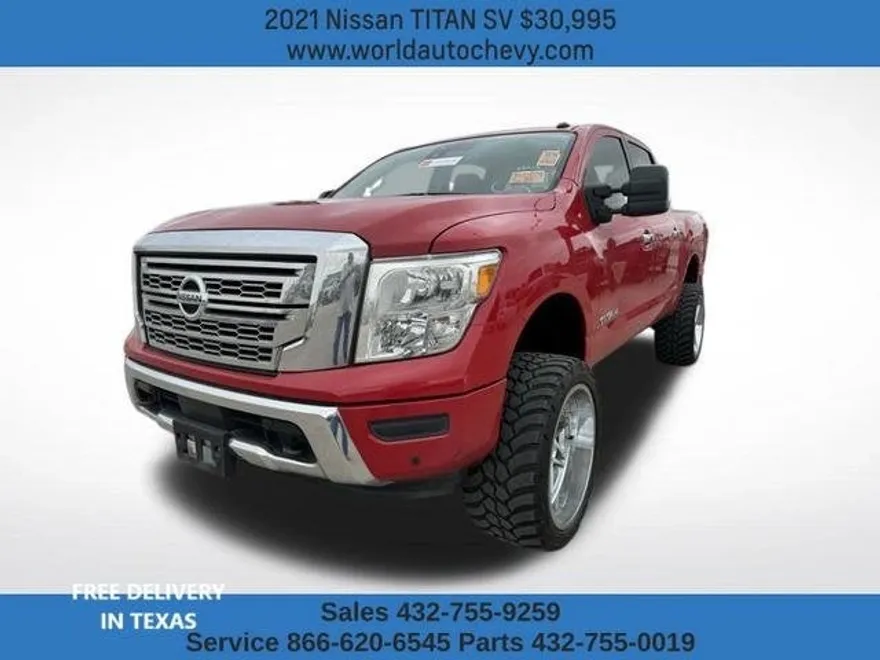2021 Nissan Titan Crew Cab SV photo 1