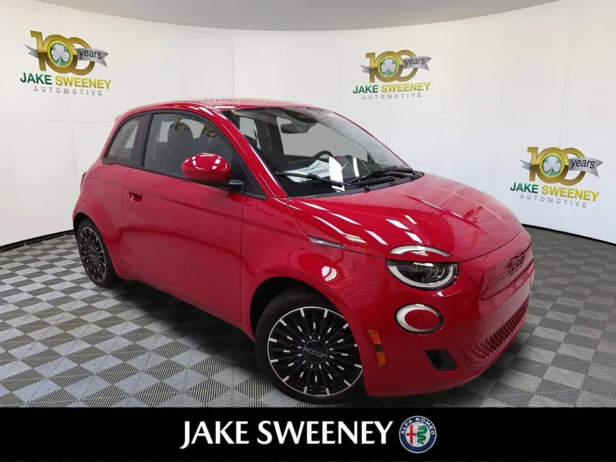2024 Fiat 500e Red photo 1