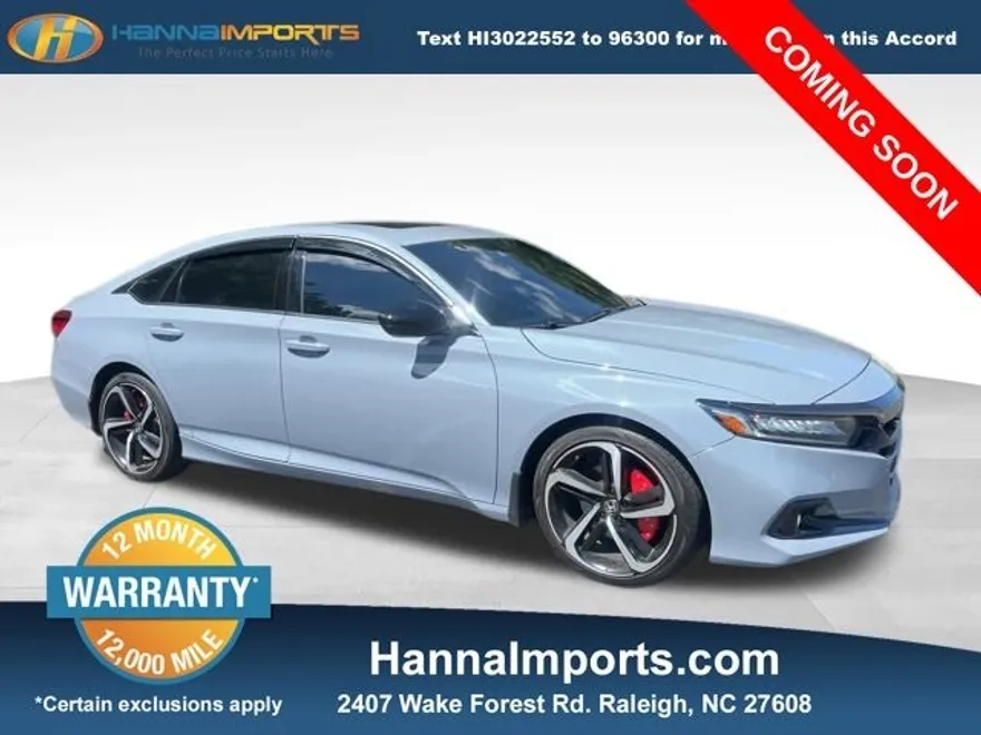 2022 Honda Accord Sport 2.0T photo 1