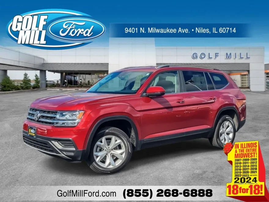 2019 Volkswagen Atlas V6 S photo 1
