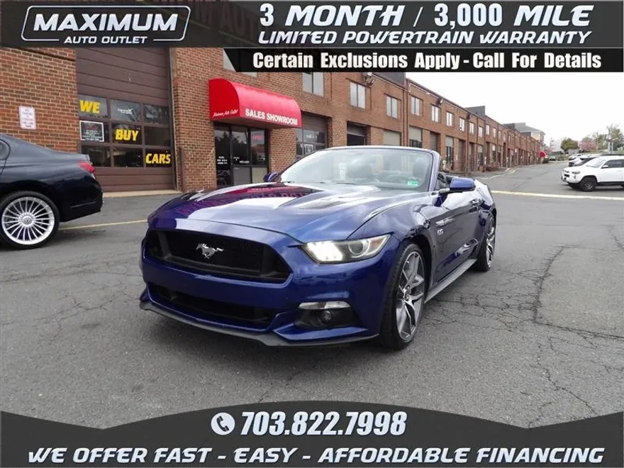 2015 Ford Mustang GT Convertible photo 1