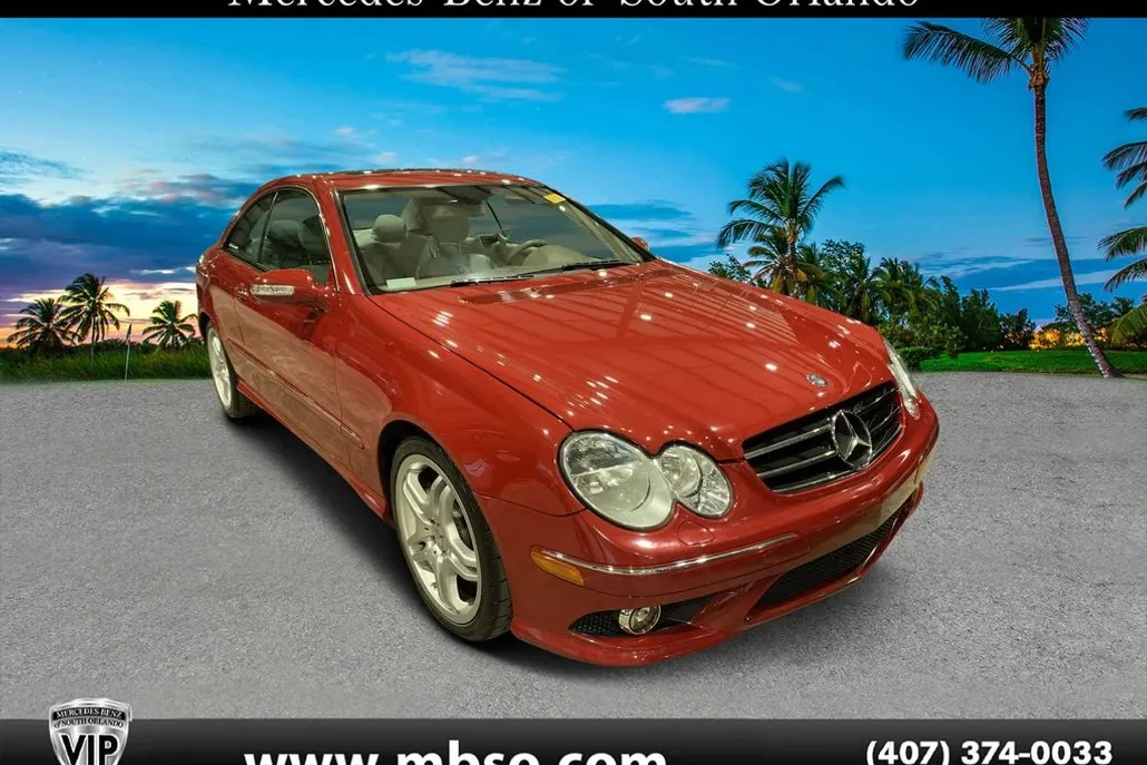 2008 Mercedes Benz CLK 550 photo 1