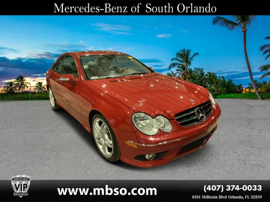 2008 Mercedes Benz CLK 550 photo 1