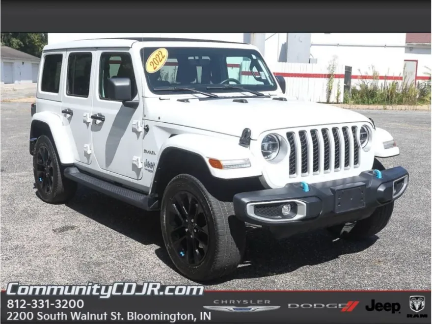 2022 Jeep Wrangler Unlimited 4xe Sahara photo 1