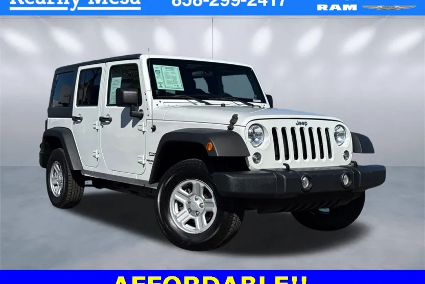 2014 Jeep Wrangler Unlimited Sport photo 1