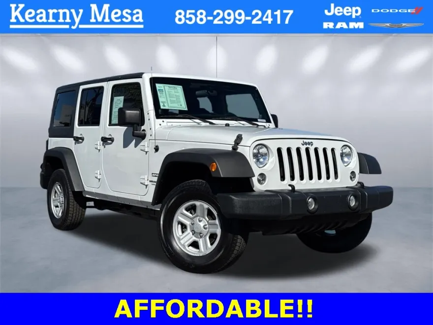 2014 Jeep Wrangler Unlimited Sport photo 1