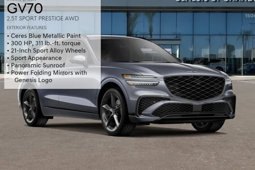 2026 Genesis GV70 2.5T Sport Prestige photo 1