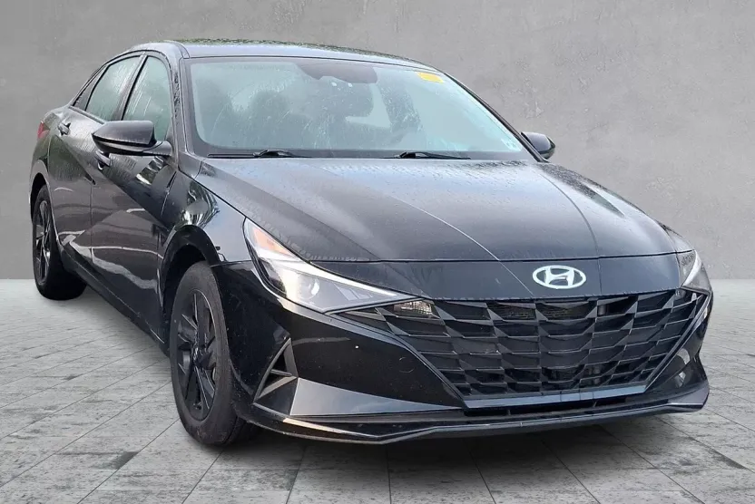 2023 Hyundai Elantra Hybrid Blue photo 1